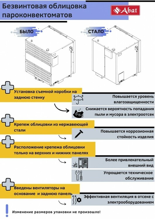 Пароконвектомат Abat ПКА 10-1/1ПМ2-01